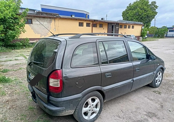 Opel Zafira cena 2700 przebieg: 272000, rok produkcji 2002 z Sierpc małe 56